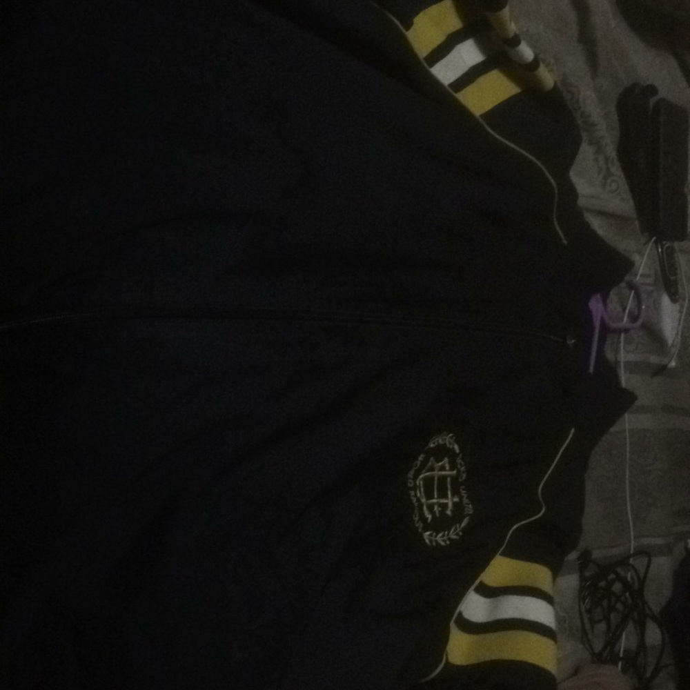 Throw back Wind braker jacket  mark Ecko